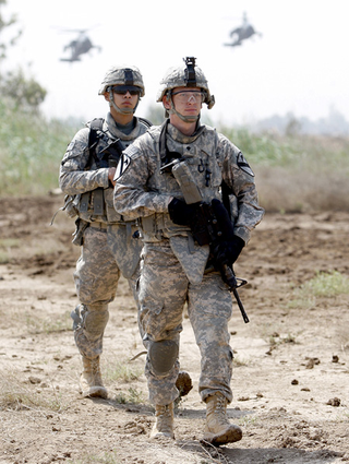 Illustration for article titled Repeal Of 'Don't Ask, Don't Tell' Paves Way For Gay Sex Right On Battlefield, Opponents Fantasize